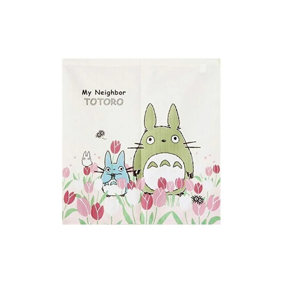 Maison Ghibli Rideaux Totoro Tulipes - Mon Voisin Totoro Sale