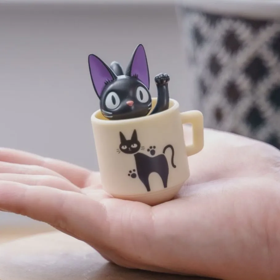 Maison Ghibli Round Bottomed Figurine Kiki With Her Mug - Kiki'S Delivery Service New