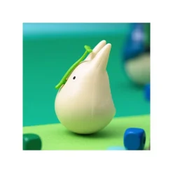 Maison Ghibli Round Bottomed Figurine Small Totoro With Leaf - My Neighbor Totoro New