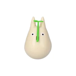 Maison Ghibli Round Bottomed Figurine Small Totoro With Leaf - My Neighbor Totoro New