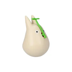 Maison Ghibli Round Bottomed Figurine Small Totoro With Leaf - My Neighbor Totoro New