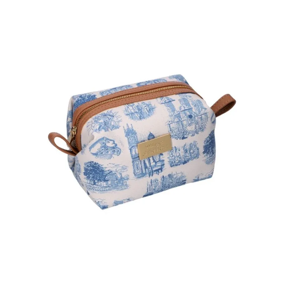 Maison Ghibli Round Toilet Bag Blue Nostalgia - Whisper Of The Heart Discount