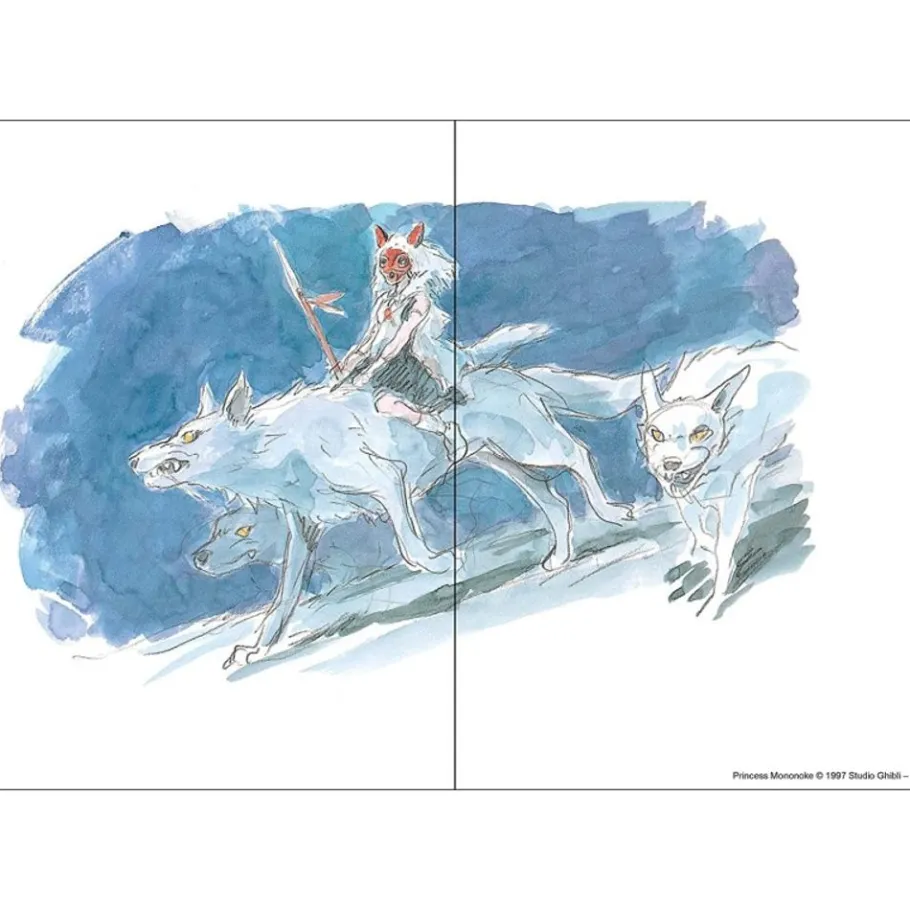 Maison Ghibli San Flexi Journal - Princess Mononoke Discount