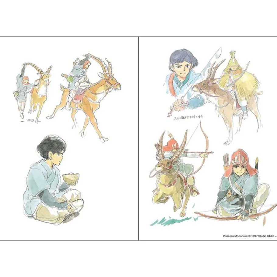 Maison Ghibli San Flexi Journal - Princess Mononoke Discount