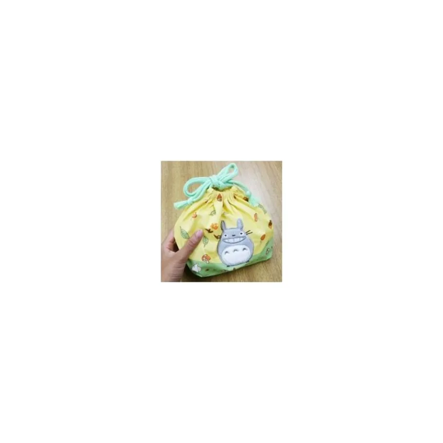 Maison Ghibli Satchel With Lanyard Totoro Nuts And Mushrooms 17X26 - My Neighbour T Clearance