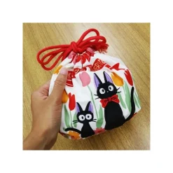 Maison Ghibli Satchel With Ring Jiji & Kitten 17 X 26 Cm - Kiki'S Delivery Service Sale