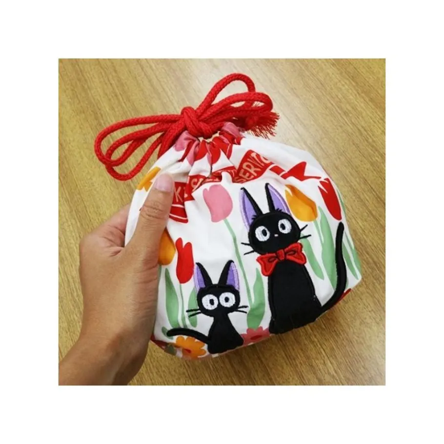 Maison Ghibli Satchel With Ring Jiji & Kitten 17 X 26 Cm - Kiki'S Delivery Service Sale