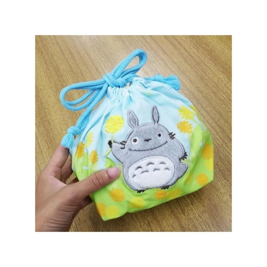 Maison Ghibli Satchel With Ring Totoro Flowers 17 X 26 Cm - My Neighbor Totoro Outlet