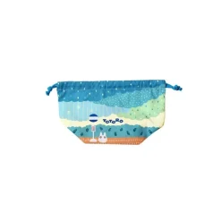 Maison Ghibli Satchel With Ring Totoro Under The Rain 17 X 26 Cm - My Neighbor Toto Best