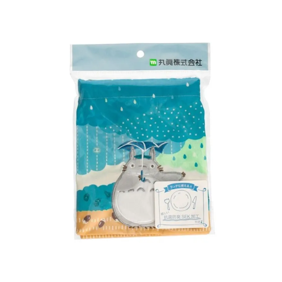 Maison Ghibli Satchel With Ring Totoro Under The Rain 17 X 26 Cm - My Neighbor Toto Best