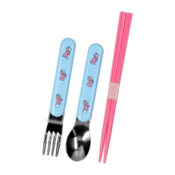 Maison Ghibli Set Chopsticks Spoon Fork Ponyo In The Ocean - Ponyo On The Cliff New