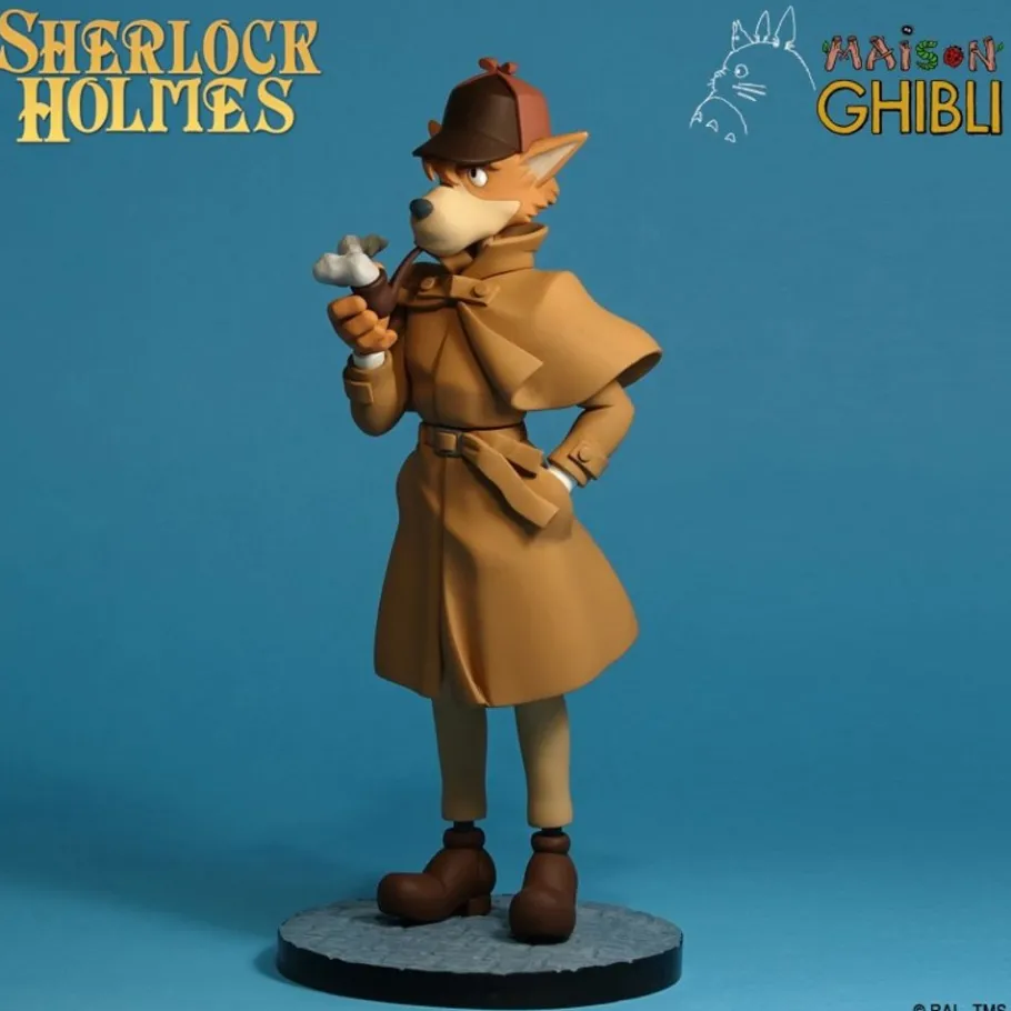 Maison Ghibli Sherlock Holmes Statue - Semic Animation Collection Best