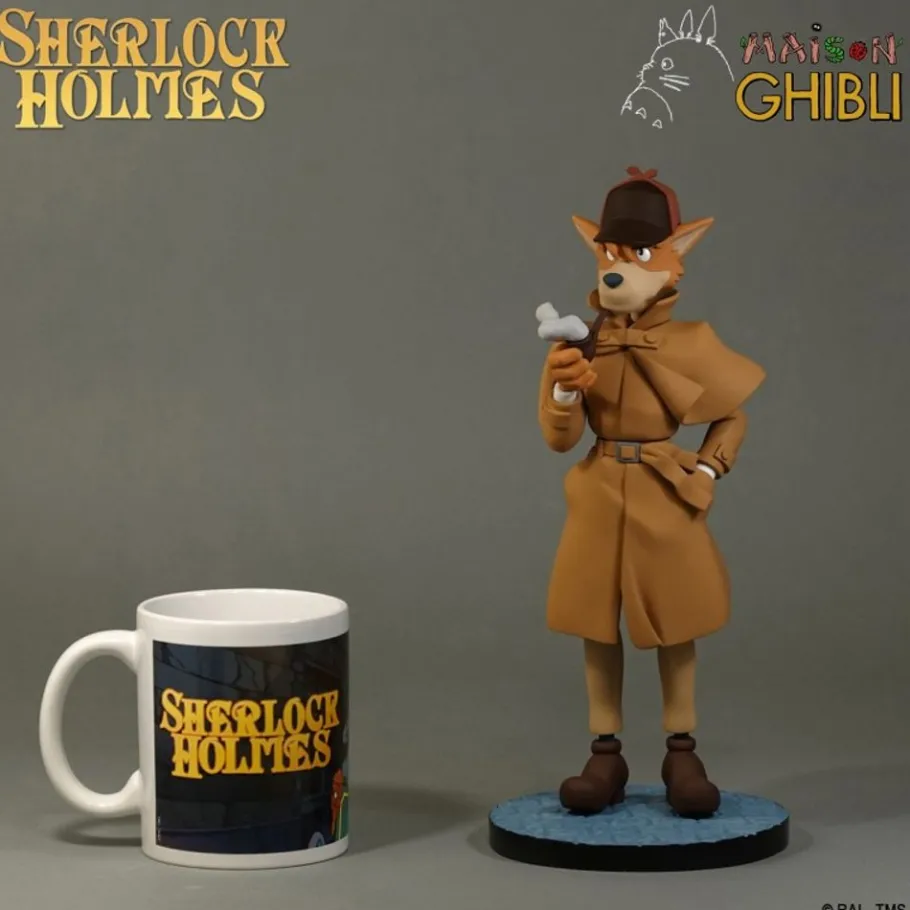 Maison Ghibli Sherlock Holmes Statue - Semic Animation Collection Best