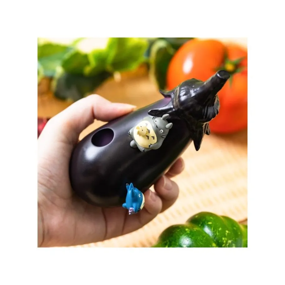 Maison Ghibli Single Vase Vegetal Aubergine - My Neighbor Totoro Hot