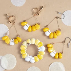 Maison Ghibli Small Totoro & Corn Clipped Earrings - My Neighbor Totoro Sale