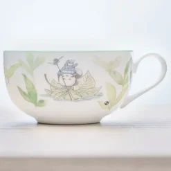 Maison Ghibli Soup Mug Totoro On A Leaf - My Neighbor Totoro New