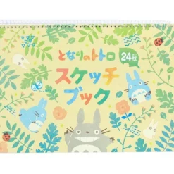 Maison Ghibli Spiral Notebook Colorful Leaf Pattern Totoro - My Neighbor Totoro Hot