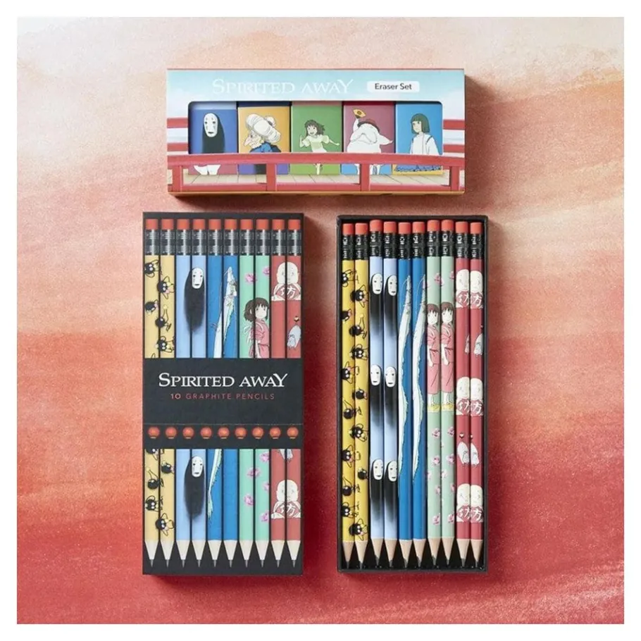 Maison Ghibli Spirited Away Eraser Set - Spirited Away New
