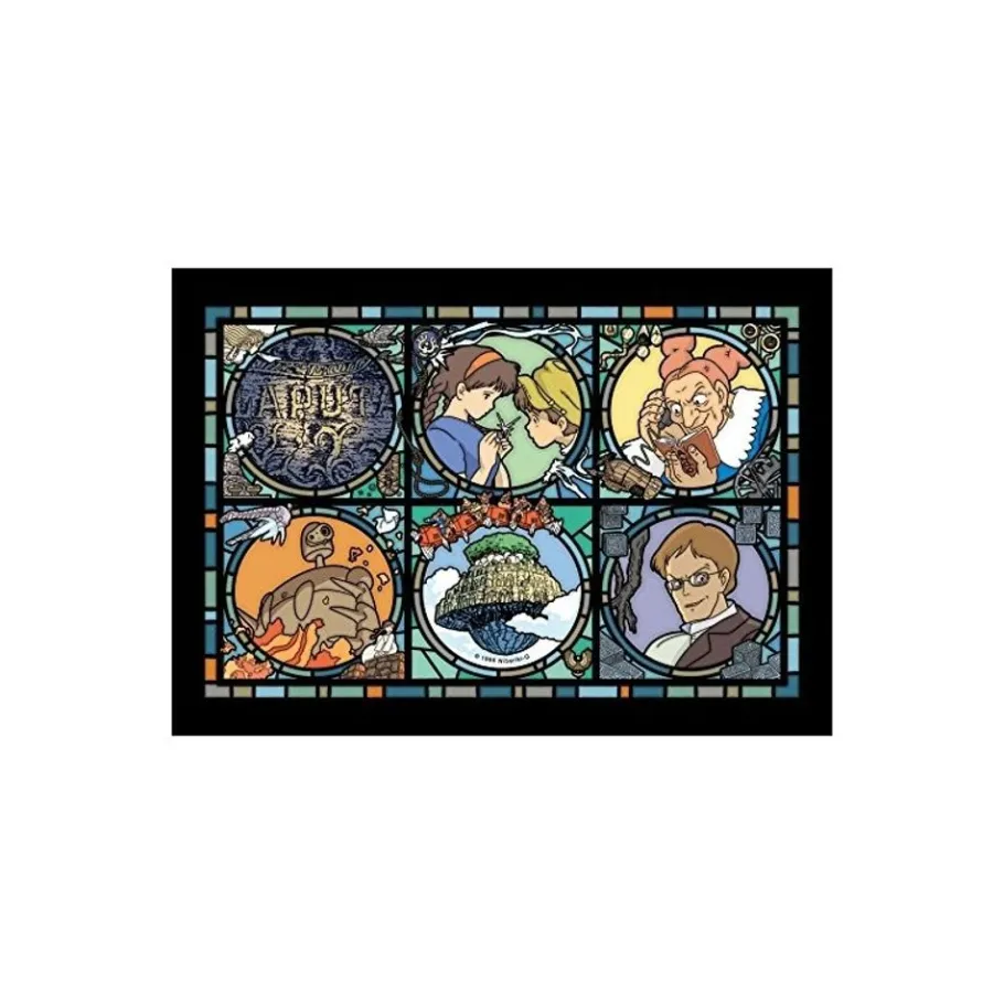 Maison Ghibli Stained Glass Puzzle 208P - Castle In The Sky Outlet