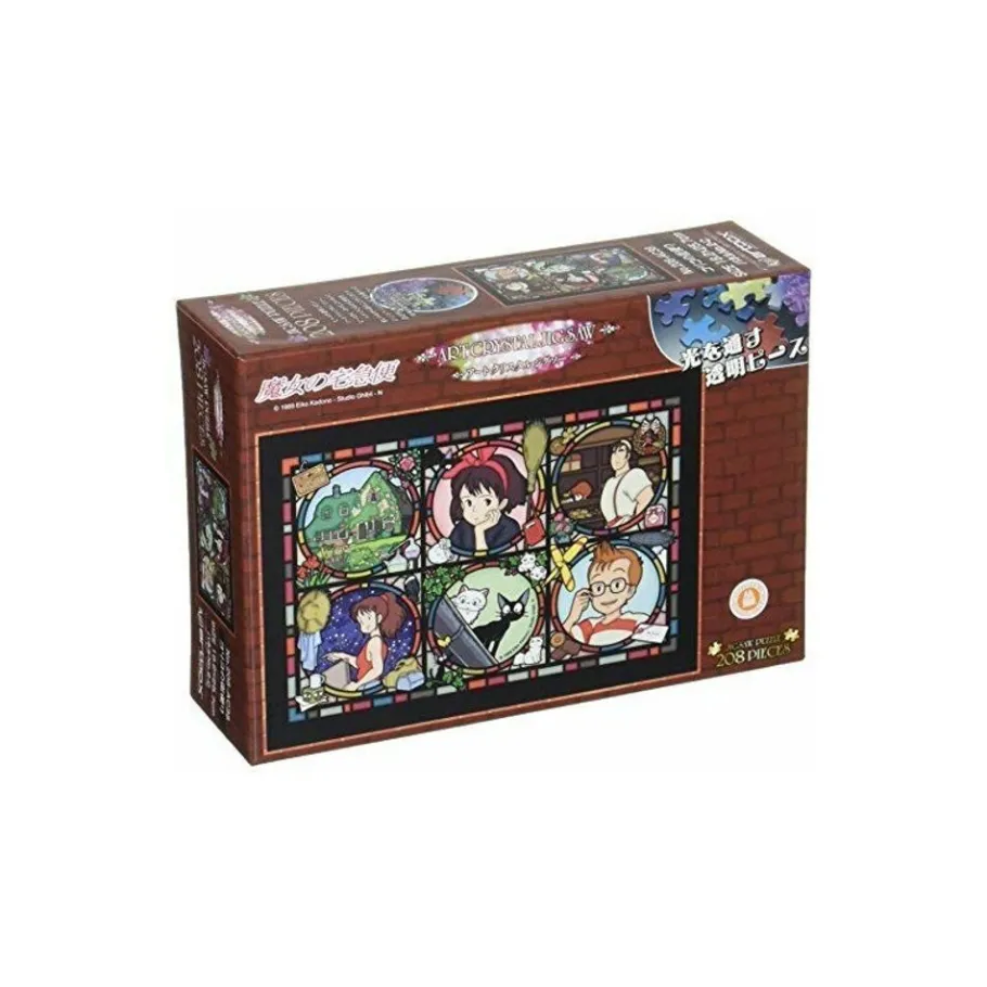 Maison Ghibli Stained Glass Puzzle 208P Characters Gallery - Kiki'S Delivery Servic Discount