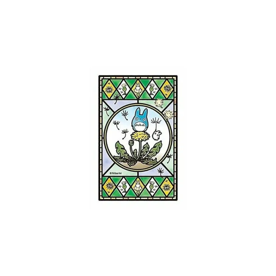 Maison Ghibli Stained Glass Puzzle 126P Dandelion Is Blooming - My Neighbor Totoro Online