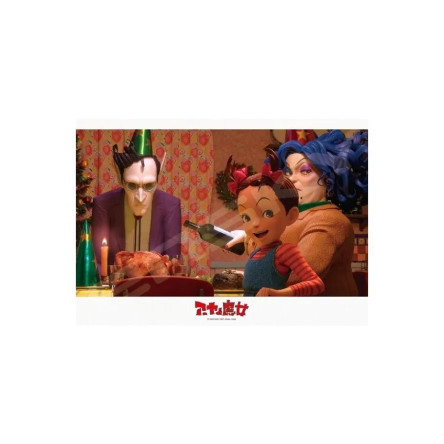 Maison Ghibli Stained Glass Puzzle 208P Earwig & Family - Earwig And The Witch Clearance