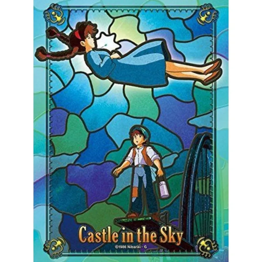 Maison Ghibli Stained Glass Puzzle 208P Marvelous Blaze - Castle In The Sky Outlet