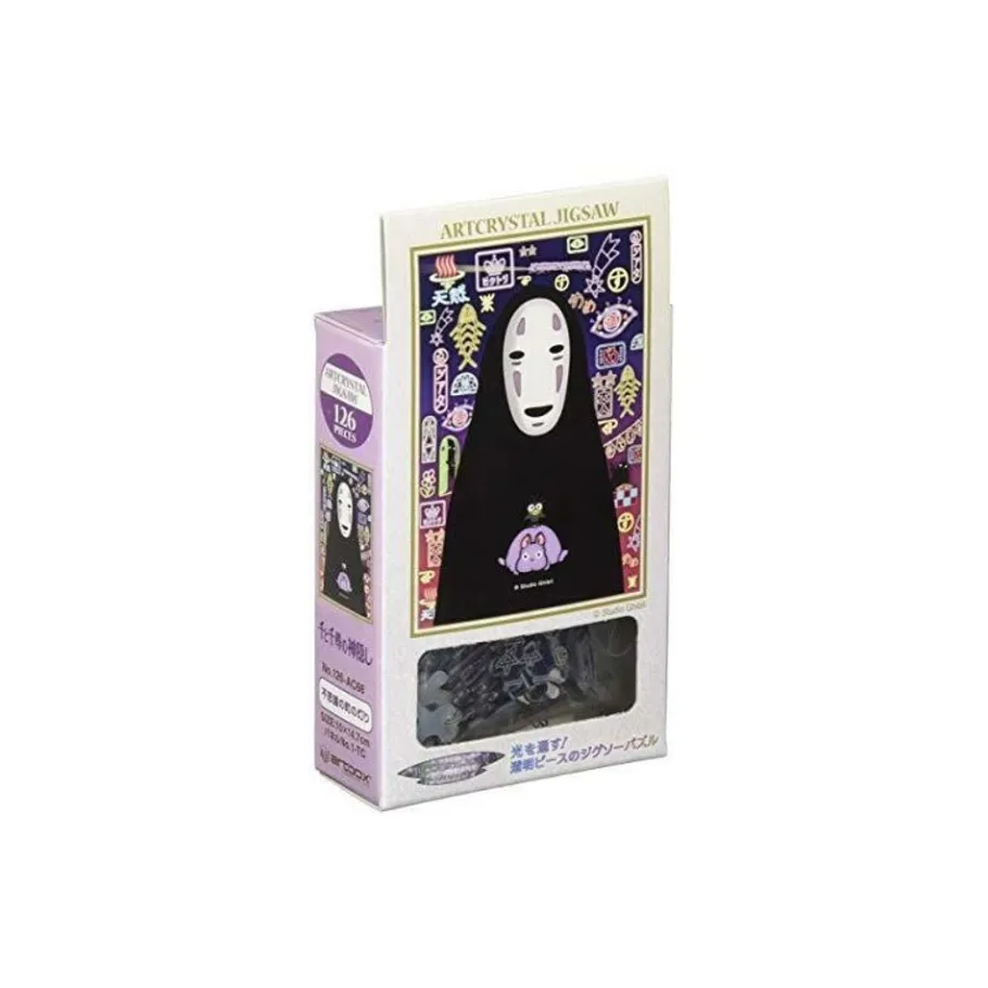 Maison Ghibli Stained Glass Puzzle 126P No Face - Spirited Away