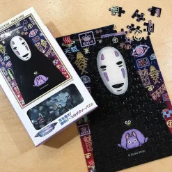 Maison Ghibli Stained Glass Puzzle 126P No Face - Spirited Away