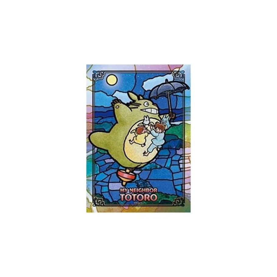 Maison Ghibli Stained Glass Puzzle 208P Totoro Under The Moon - My Neighbor Totoro Outlet