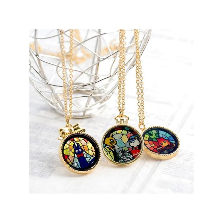 Maison Ghibli Stained Glass Series - Pendant Kiki- Kiki'S Delivery Outlet