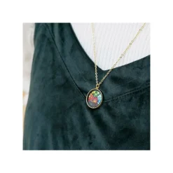 Maison Ghibli Stained Glass Series - Pendant Calcifer-Howl'S Moving Castle Online