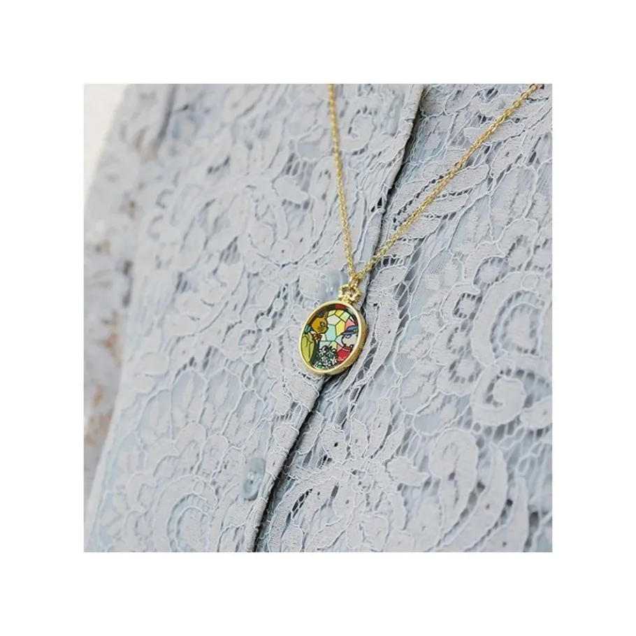 Maison Ghibli Stained Glass Series - Pendant Louise & Baron-Whisper Of The Heart New