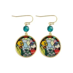 Maison Ghibli Stained Glass Series - Pierced Earrings - Whisper Of The Heart Outlet