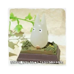 Maison Ghibli Statue Collection Stop Motion Totoro White Race Pose 7 - My Neighbor Totoro New