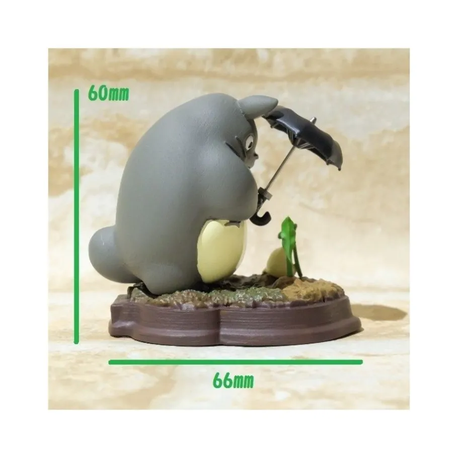 Maison Ghibli Statue Collection Stop Motion Totoro Grey Dondoko Pose 9 - My Neighbor Totoro Clearance