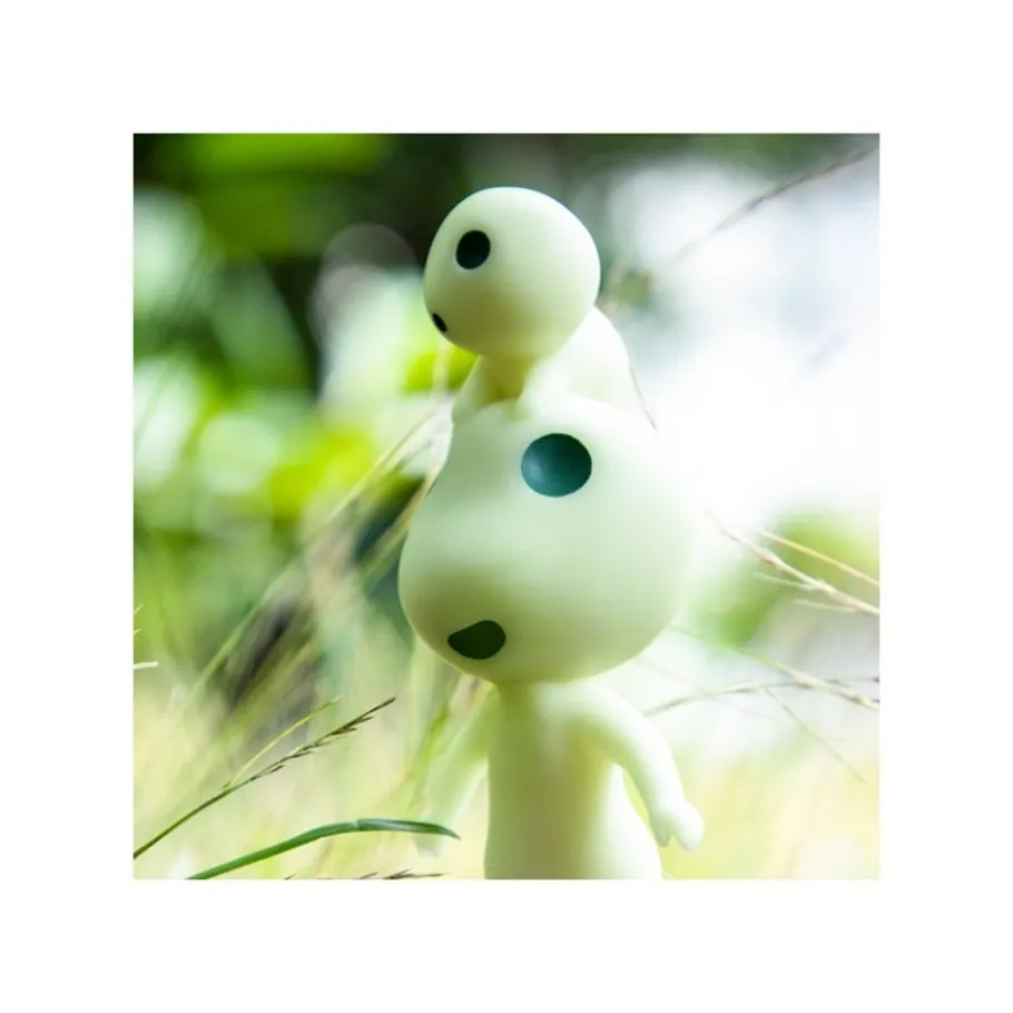 Maison Ghibli Statue Small And Big Kodama - Princess Mononoke Best