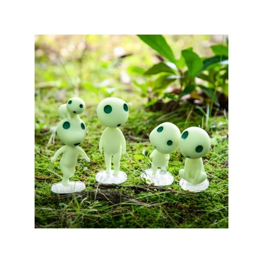 Maison Ghibli Statue Standing Kodama - Princess Mononoke Best