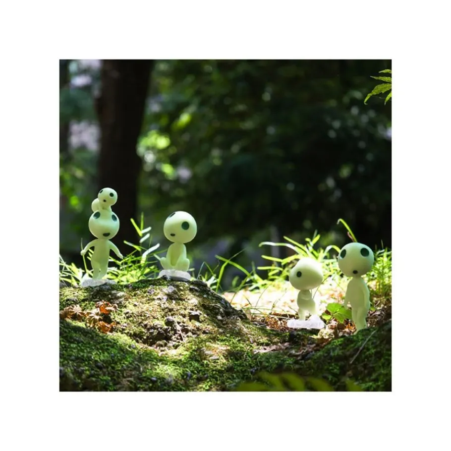 Maison Ghibli Statue Steated Kodama - Princess Mononoke Discount