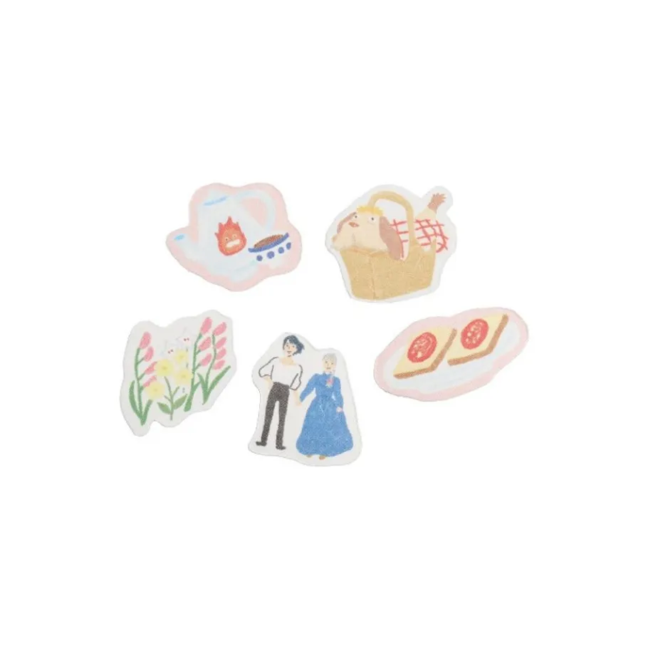 Maison Ghibli Sticker Set Break Time Flowers - Howl'S Moving Castle Outlet