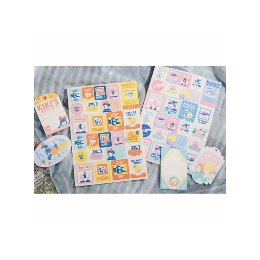Maison Ghibli Sticker Sheet Kiki Shipping - Kiki'S Delivery Service Discount