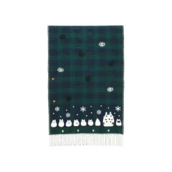 Maison Ghibli Stole With Button Totoro Check Pattern - My Neighbor Tororo Discount
