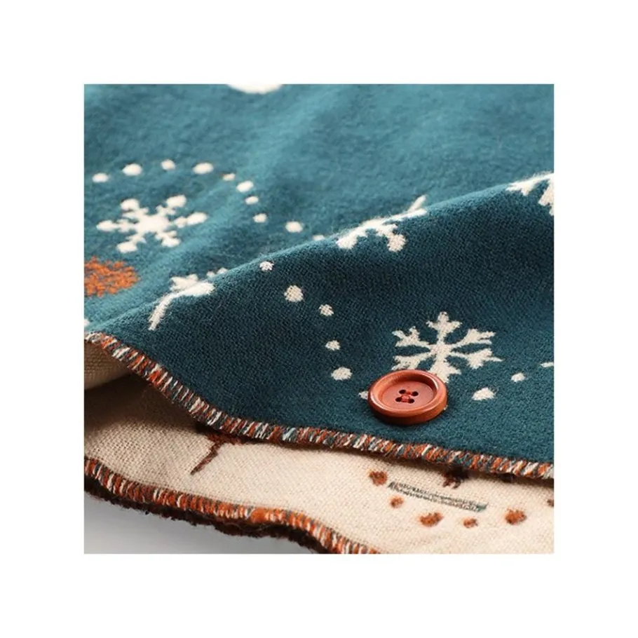 Maison Ghibli Stole With Button Walking In Snow - My Neighbor Totoro Clearance