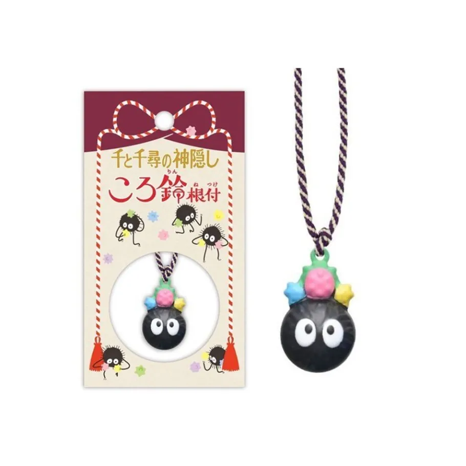 Maison Ghibli Strap Netsuke Susuwatari Ring Bell - Spirited Away Best