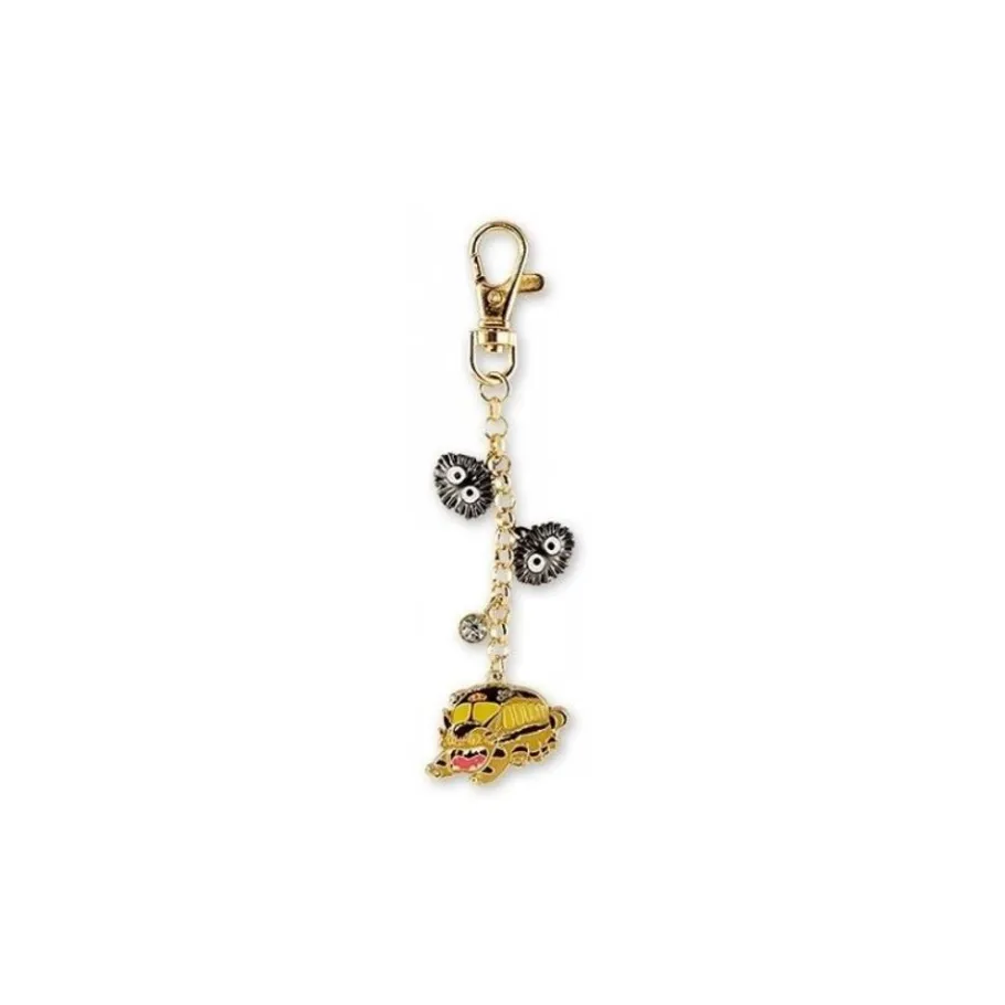 Maison Ghibli Strap Pendant Cat Bus And Soot Sprite- My Neighbor Totoro Clearance