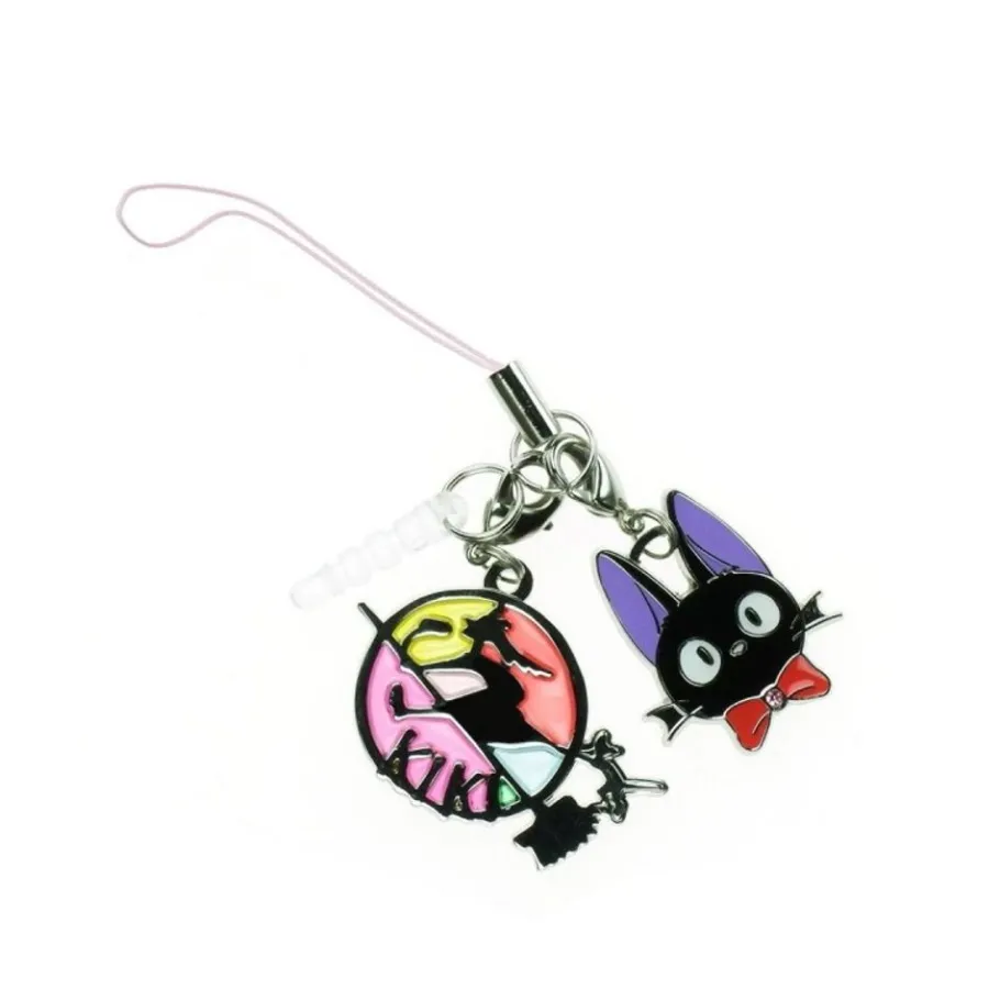 Maison Ghibli Strap Stained Glass Style Jiji Silver - Kiki'S Delivery Service Sale