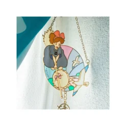 Maison Ghibli Sun Catcher Stained Glass Kiki - Kiki'S Delivery Service Hot