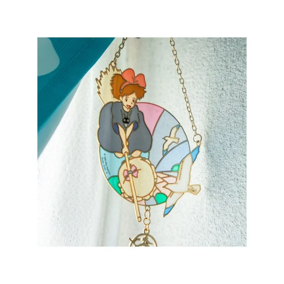 Maison Ghibli Sun Catcher Stained Glass Kiki - Kiki'S Delivery Service Hot