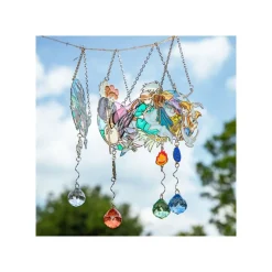 Maison Ghibli Sun Catcher Stained Glass Sophie & Hauru - Howl'S Moving Castle Hot