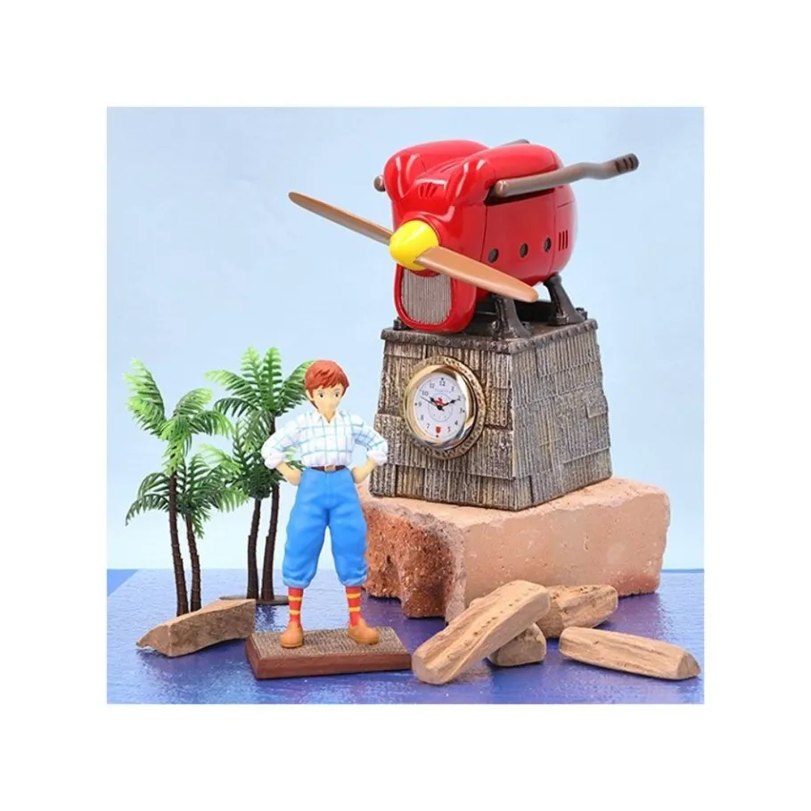 Maison Ghibli Table Clock Fio Piccolo Savoia Late Model - Porco Rosso Best